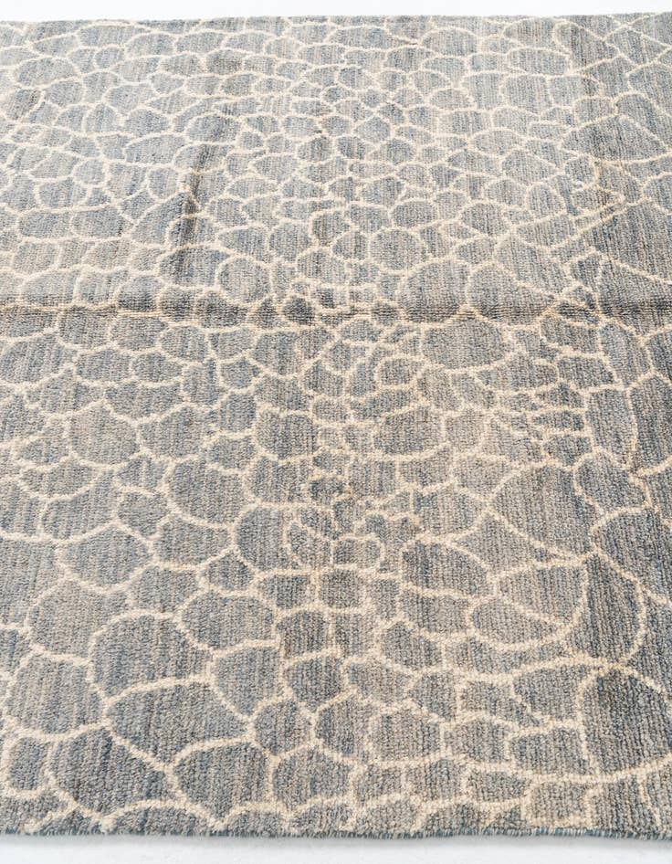 Detail image of 5' 5 x 7' 10  Hand Knotted Moroccan Wool Rug