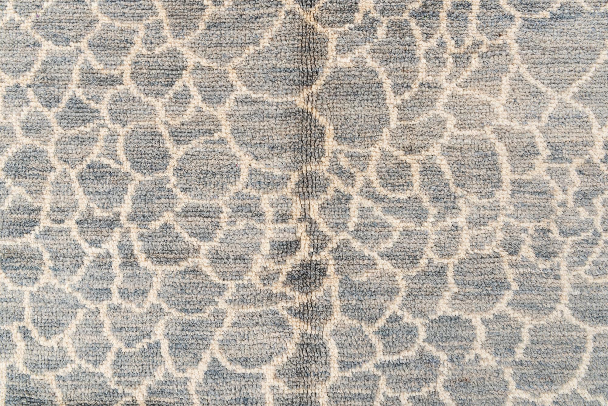 5' 5 x 7' 10 Hand Knotted Moroccan Wool Rug