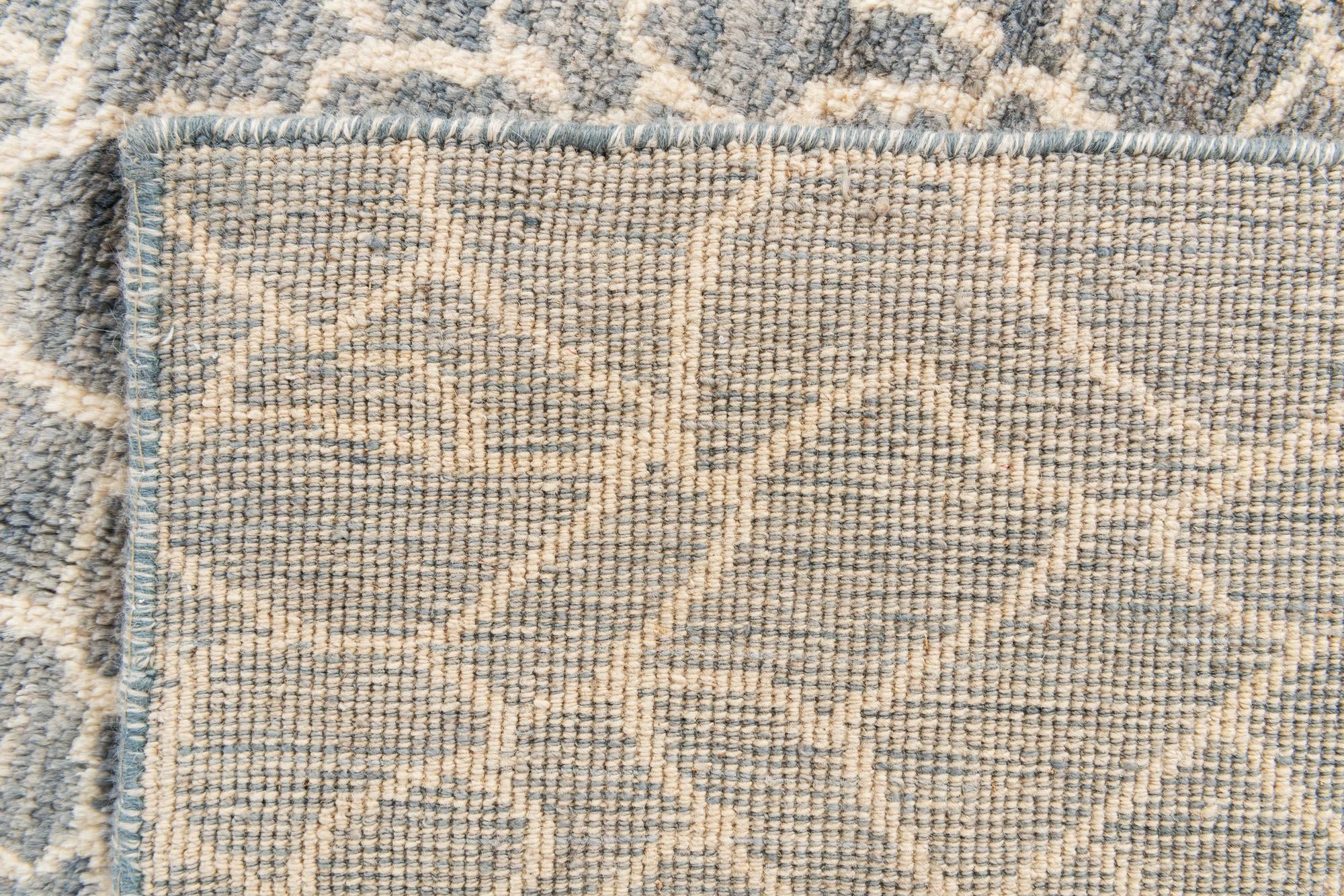 5' 5 x 7' 10 Hand Knotted Moroccan Wool Rug