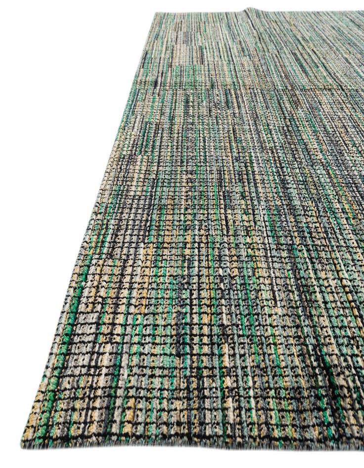 Detail image of 8' 1 x 9' 10  Hand Knotted Moroccan Wool Rug