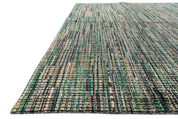 Detail image of 8' 1 x 9' 10 Hand Knotted Moroccan Wool Rug