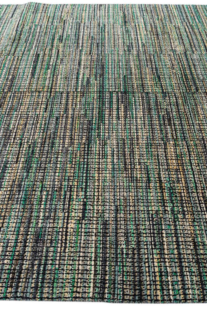 8' 1 x 9' 10 Hand Knotted Moroccan Wool Rug