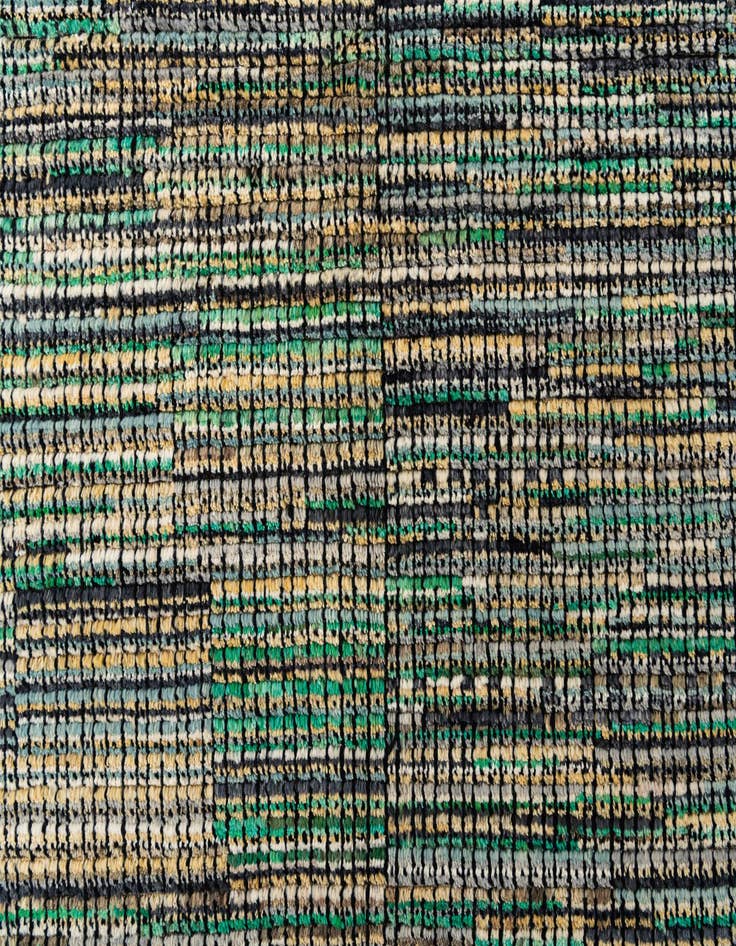 Detail image of 8' 1 x 9' 10  Hand Knotted Moroccan Wool Rug