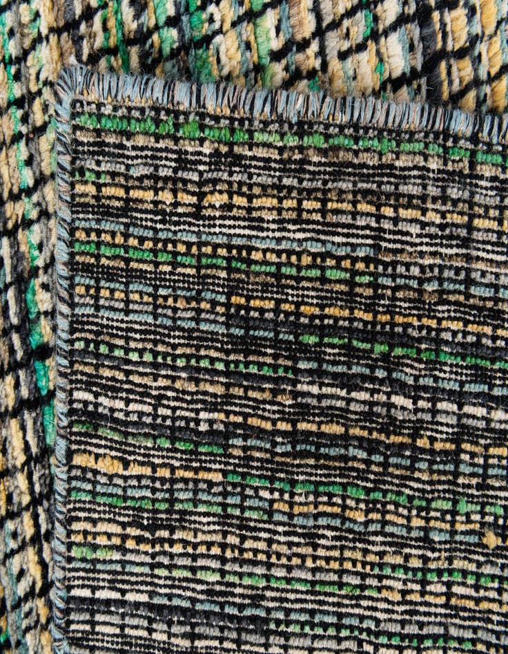 Detail image of 8' 1 x 9' 10  Hand Knotted Moroccan Wool Rug