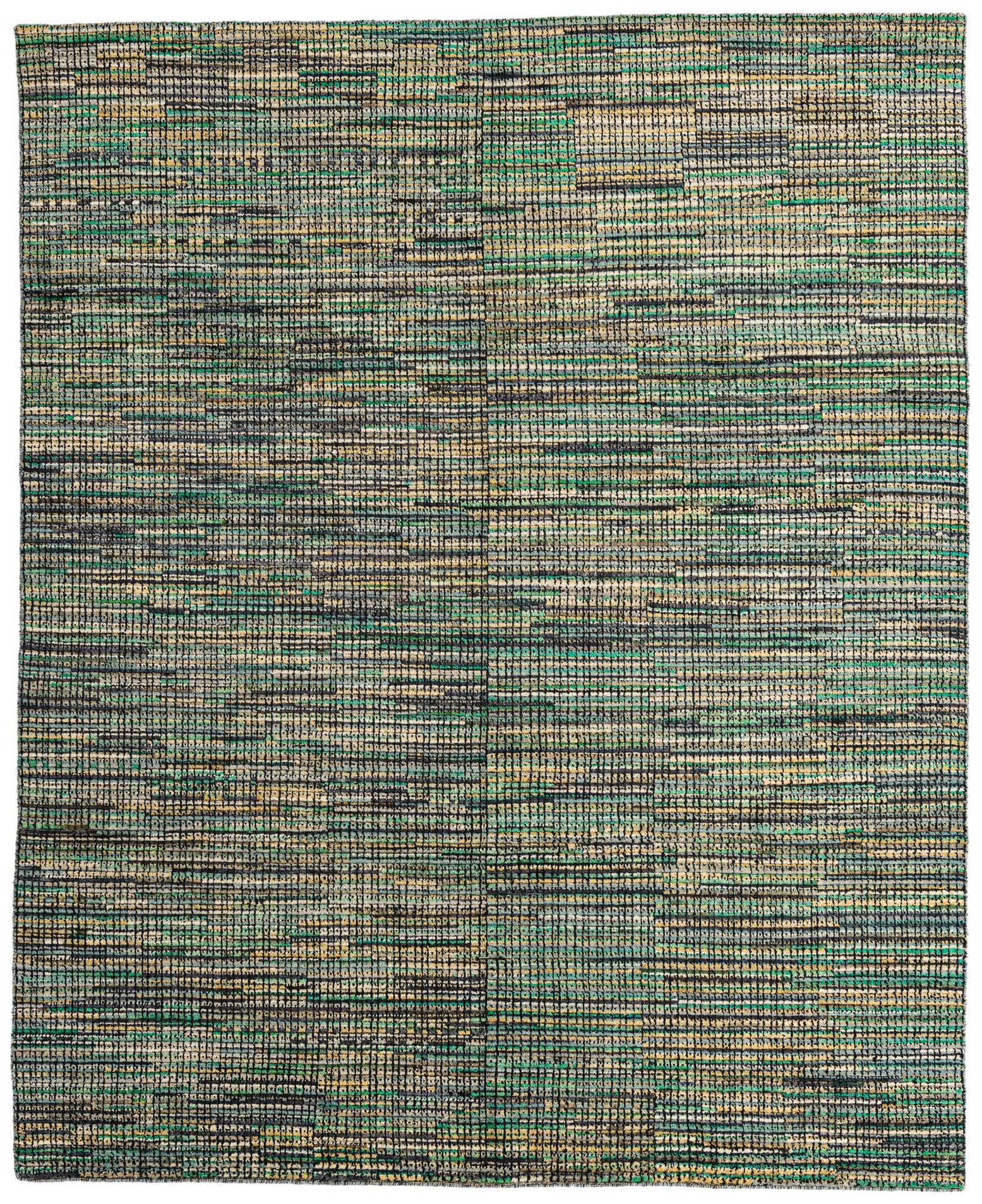 8' 1 x 9' 10 Hand Knotted Moroccan Wool Rug