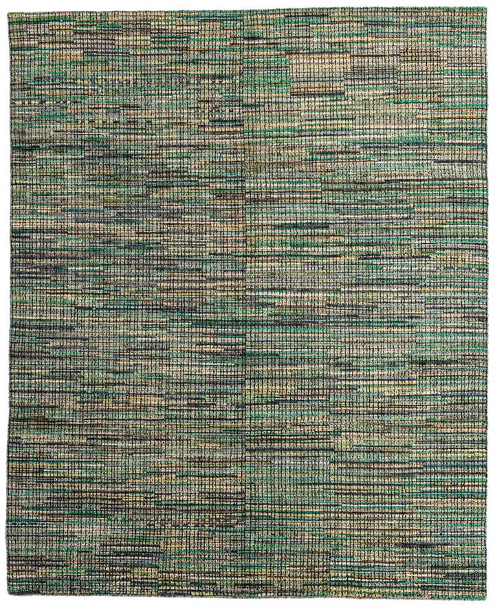 8' 1 x 9' 10 Hand Knotted Moroccan Wool Rug