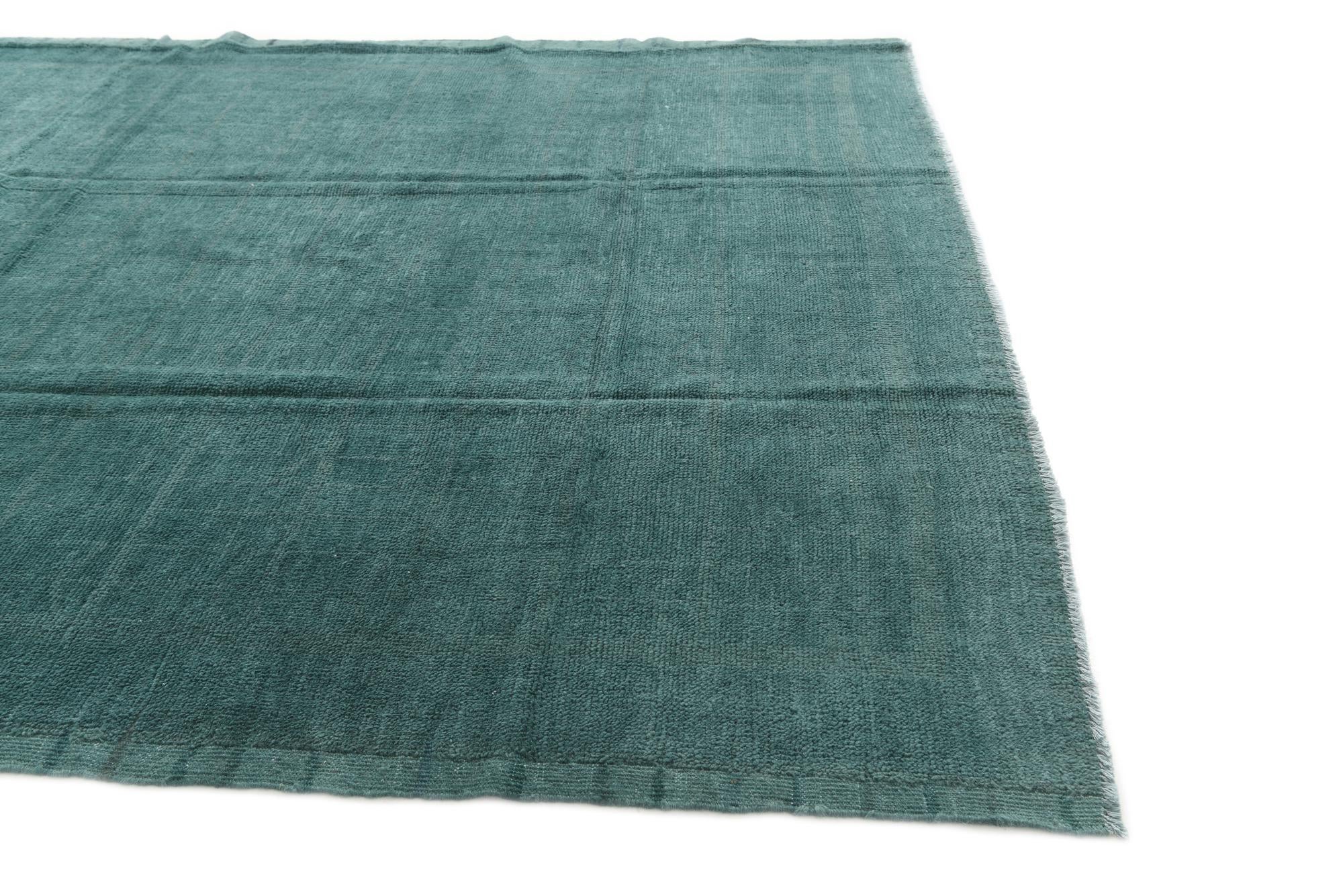 8' 2 x 10' 2 Hand Knotted Moroccan Wool Rug