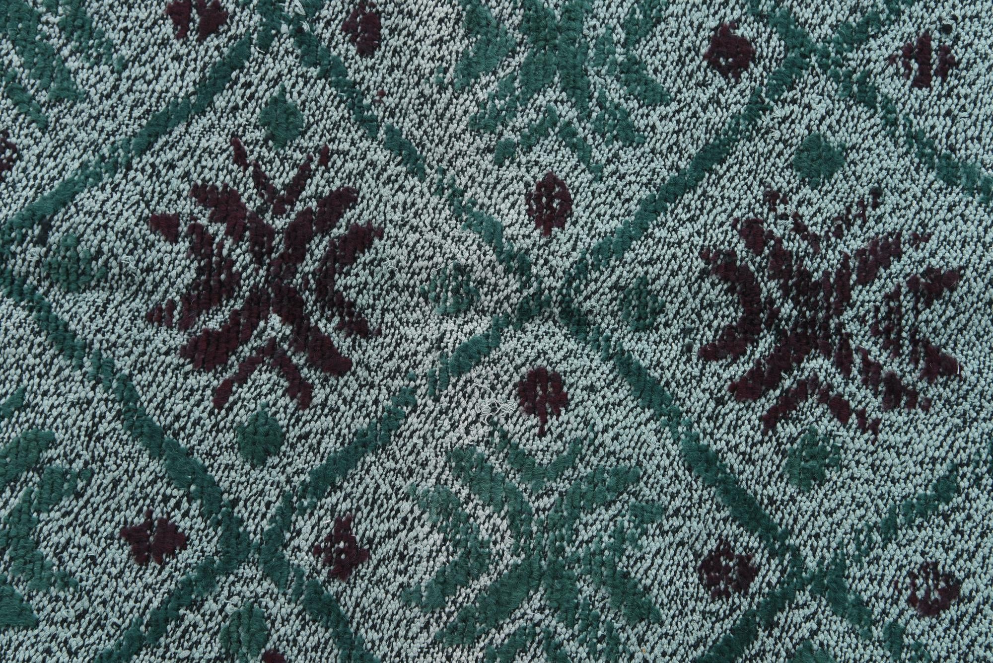 5' x 6' 9 Hand Knotted Moroccan Wool Rug