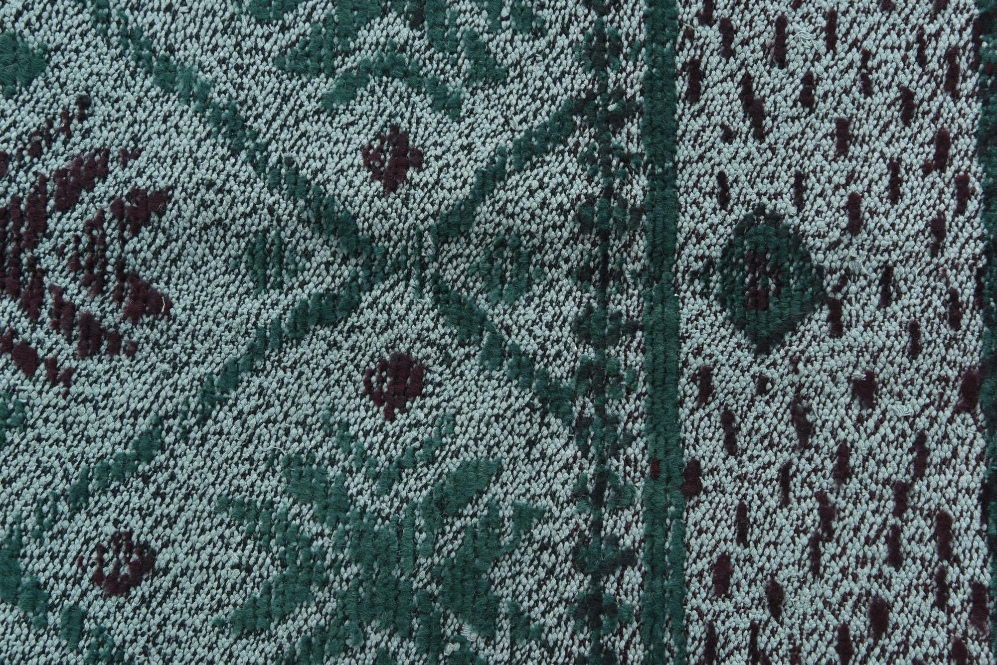 5' x 6' 9 Hand Knotted Moroccan Wool Rug