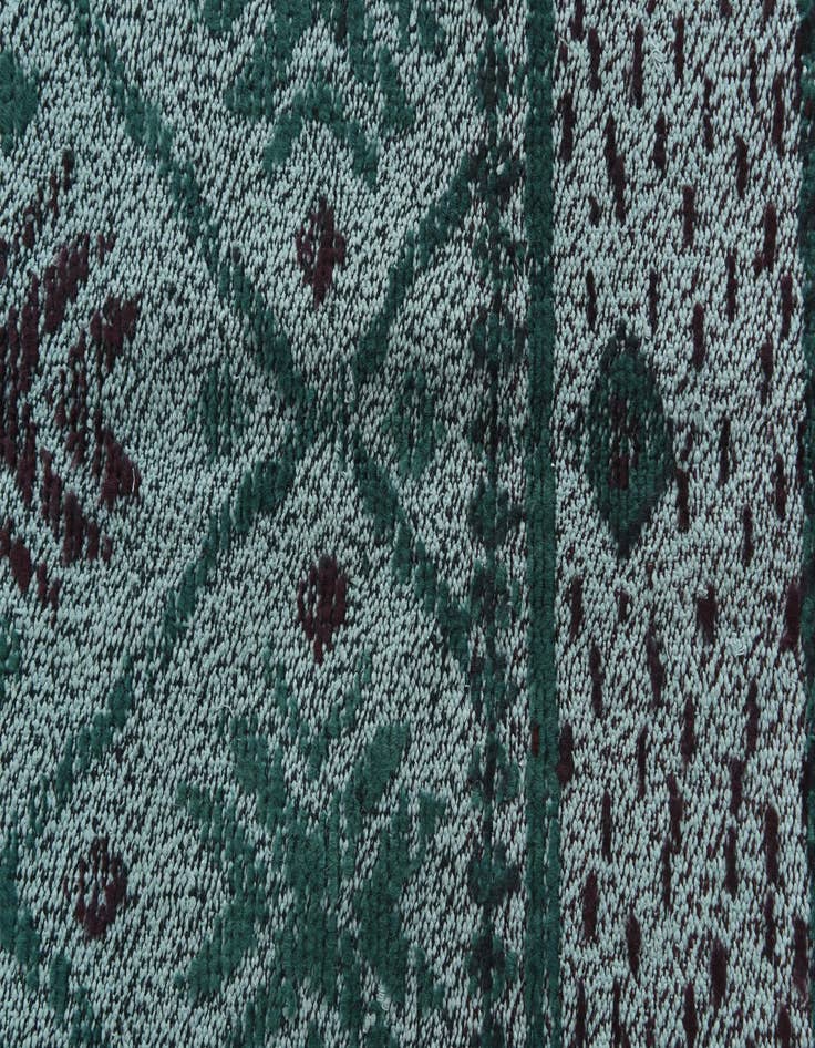 Detail image of 5' x 6' 9  Hand Knotted Moroccan Wool Rug