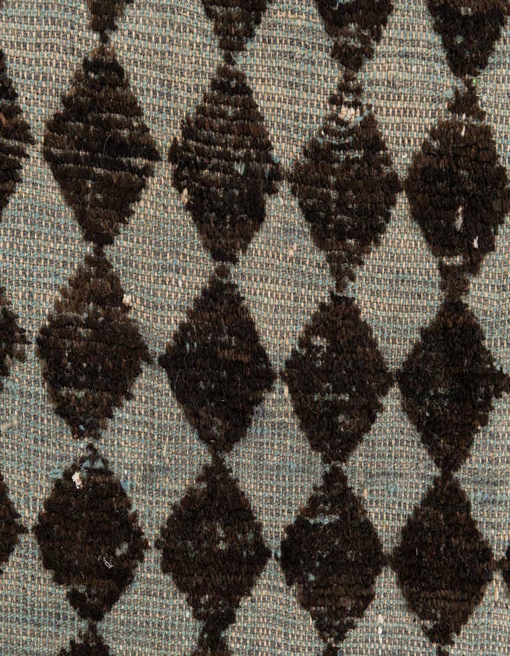 Detail image of 5' 6 x 7' 9  Hand Knotted Moroccan Wool Rug