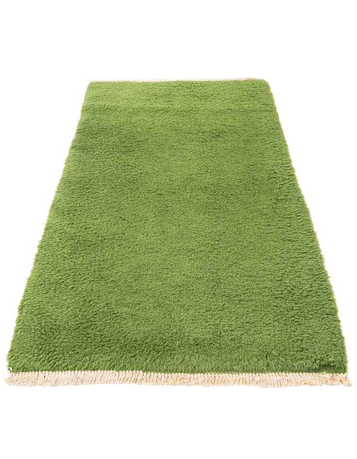 Detail image of 2' 5 x 4' 7 Hand Knotted Moroccan Wool Rug