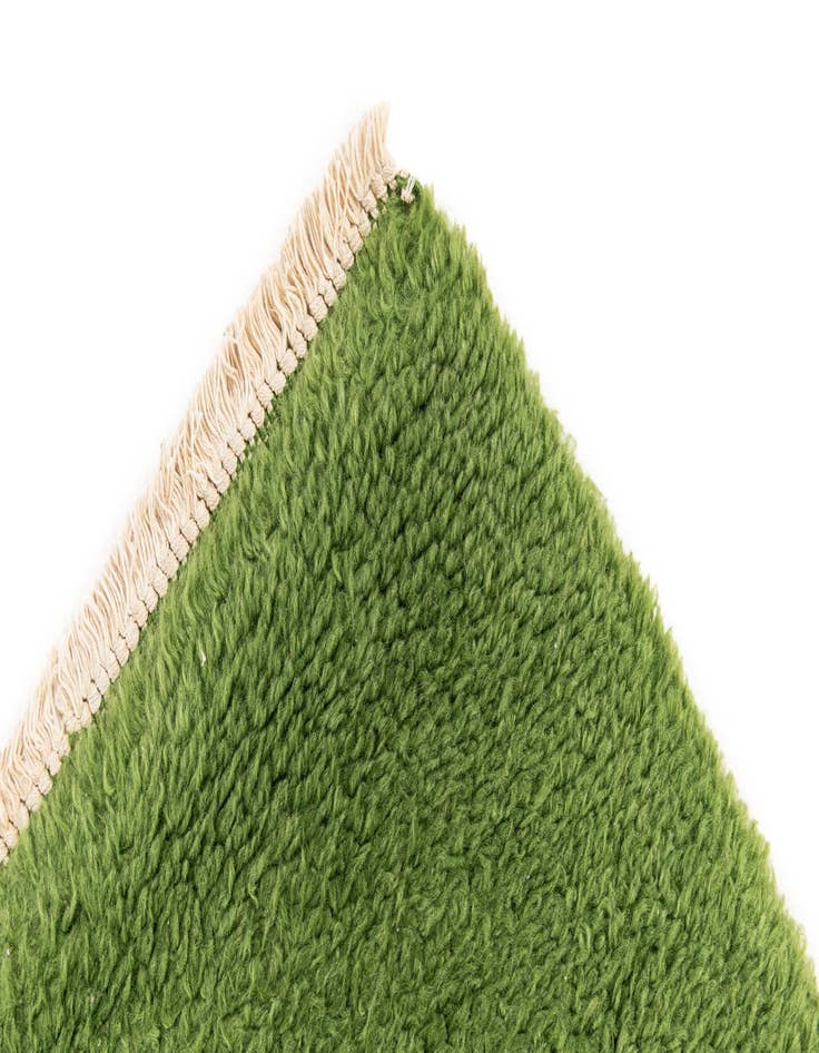 Detail image of 2' 5 x 4' 7 Hand Knotted Moroccan Wool Rug