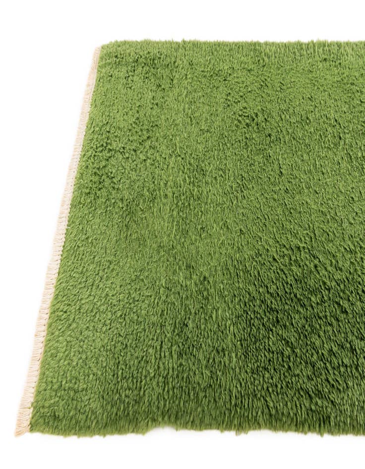 Detail image of 2' 5 x 4' 7 Hand Knotted Moroccan Wool Rug