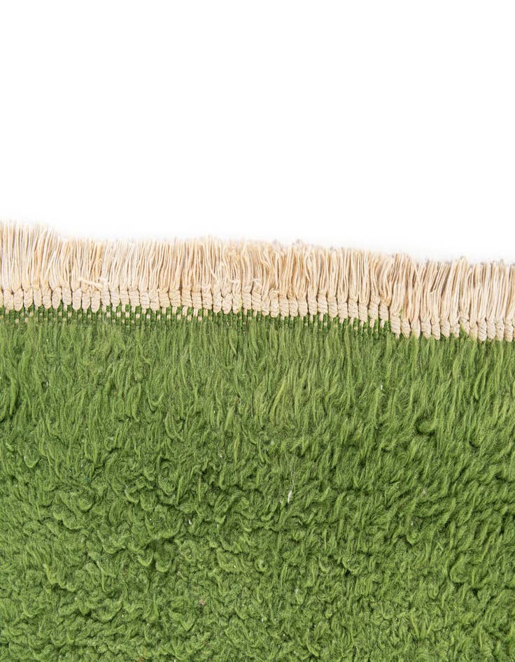 Detail image of 2' 5 x 4' 7 Hand Knotted Moroccan Wool Rug