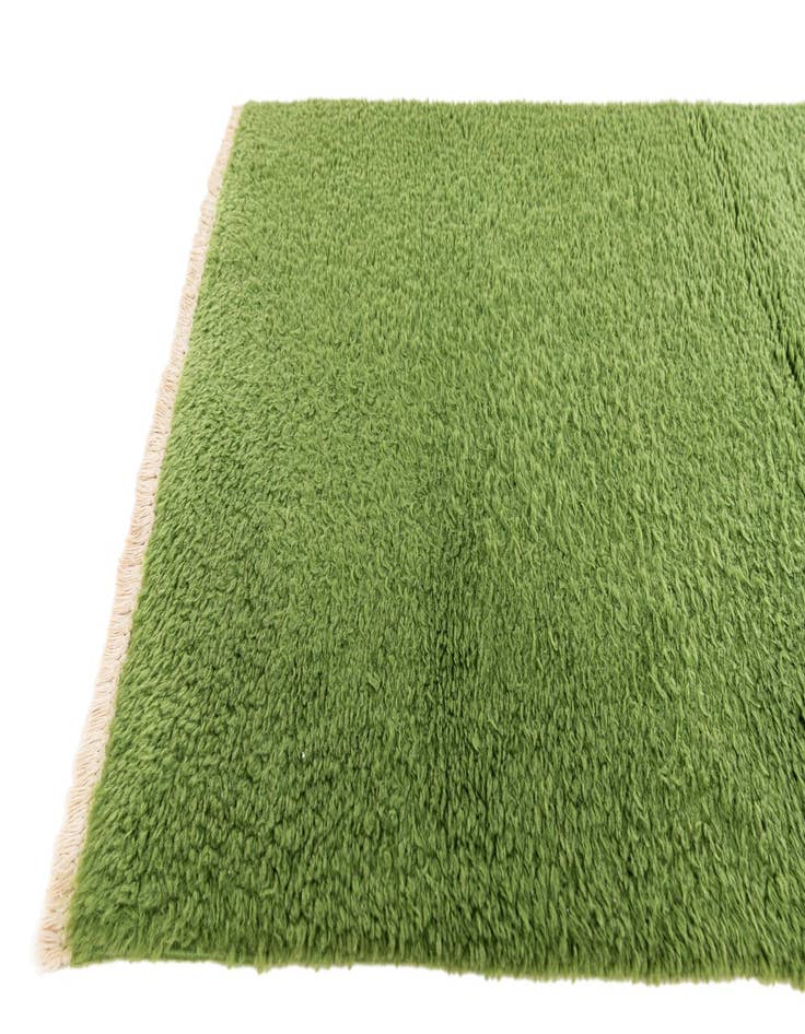 Detail image of 2' 5 x 4' 5  Hand Knotted Moroccan Wool Rug