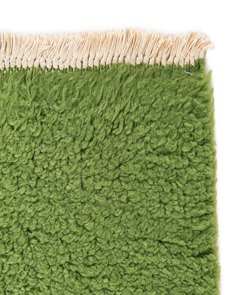 Detail image of 2' 5 x 4' 5  Hand Knotted Moroccan Wool Rug