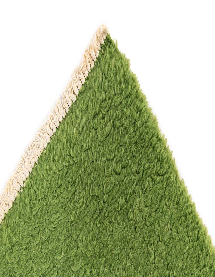 Detail image of 2' 5 x 4' 5  Hand Knotted Moroccan Wool Rug