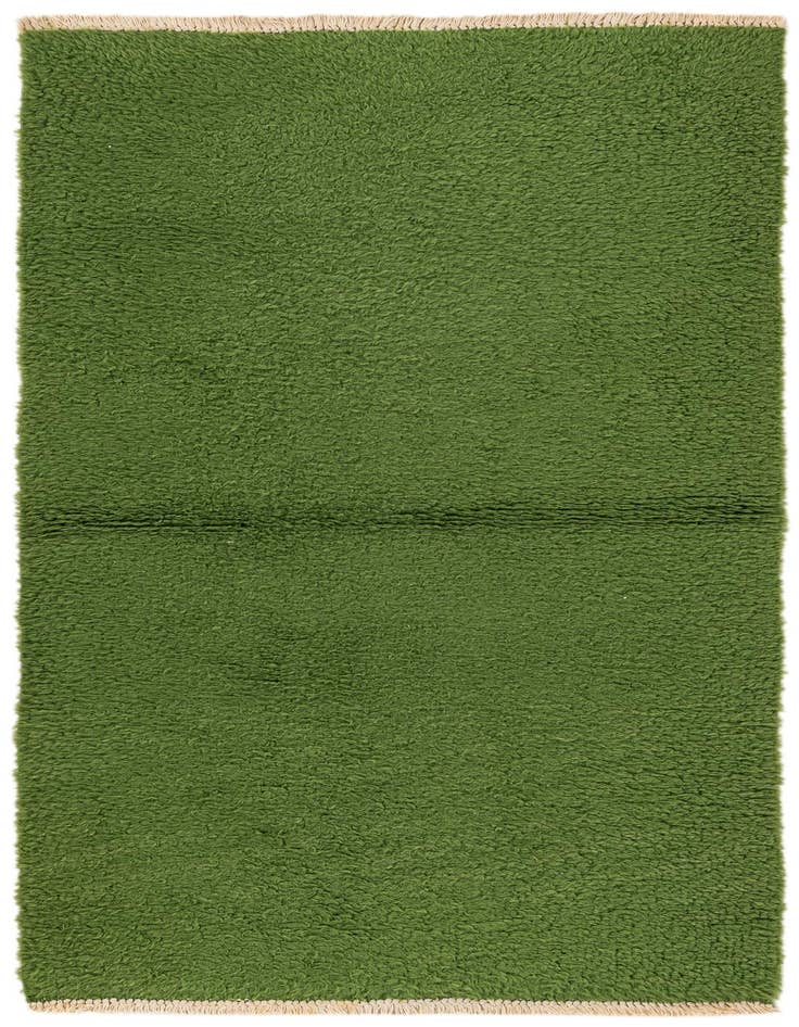 Detail image of 2' 5 x 4' 5 Hand Knotted Moroccan Wool Rug