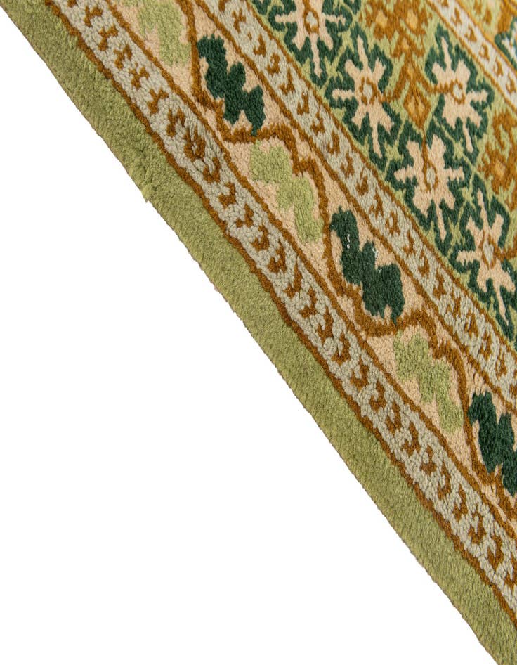 Detail image of 6' 7 x 9' 10  Hand Knotted Moroccan Wool Rug