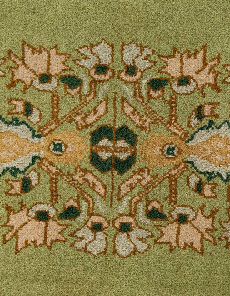 Detail image of 6' 7 x 9' 10  Hand Knotted Moroccan Wool Rug