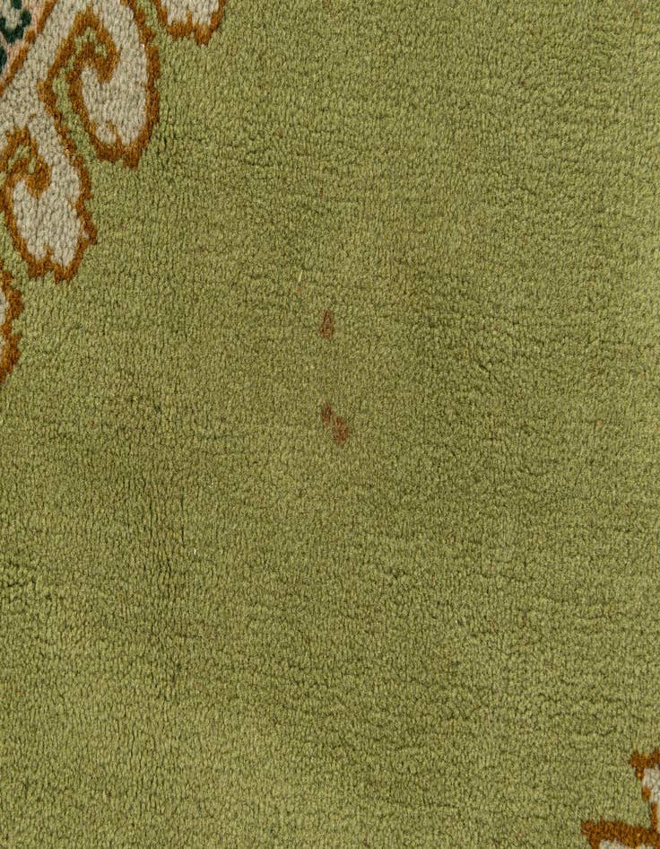 Detail image of 6' 7 x 9' 10  Hand Knotted Moroccan Wool Rug