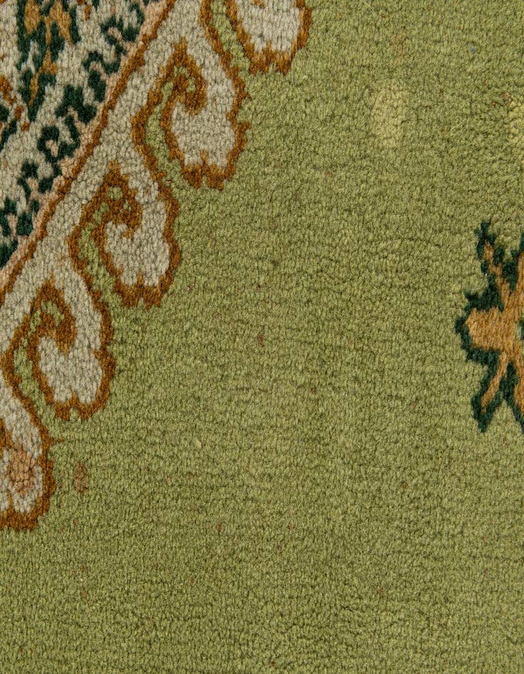 Detail image of 6' 7 x 9' 10  Hand Knotted Moroccan Wool Rug