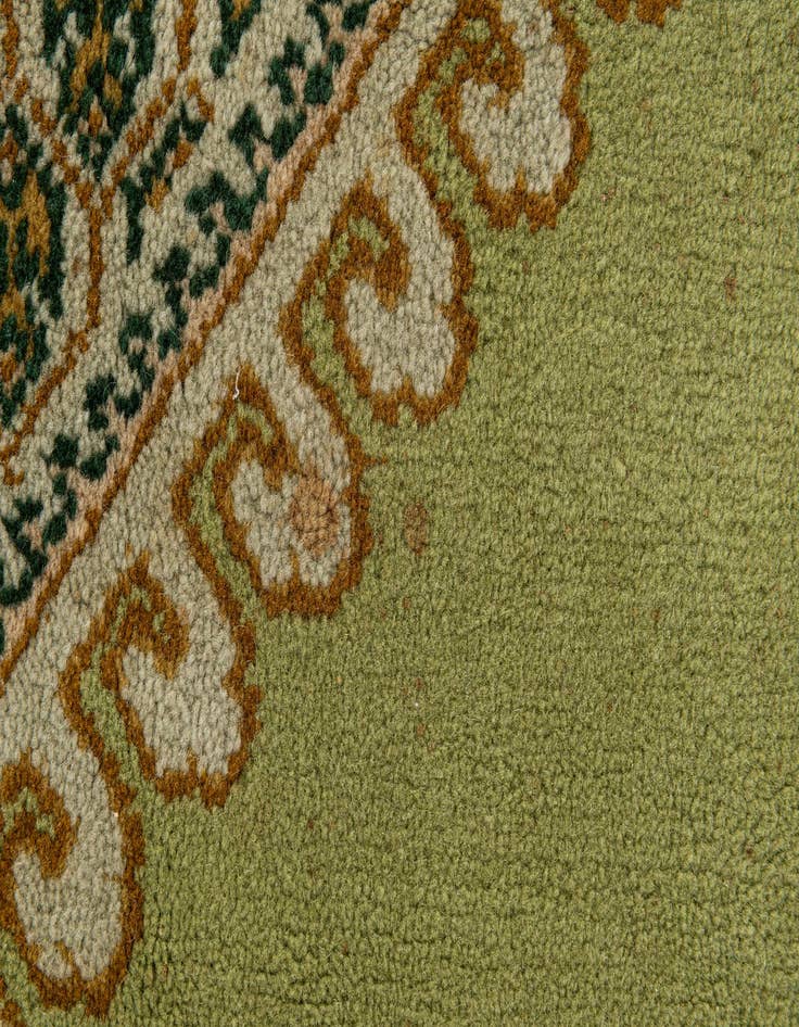 Detail image of 6' 7 x 9' 10  Hand Knotted Moroccan Wool Rug