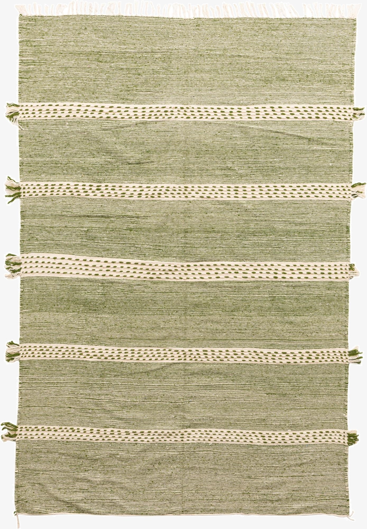 6' 6 x 10'  Hand Knotted Moroccan Wool Rug