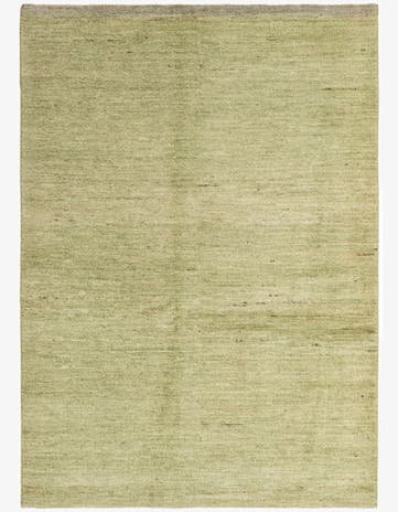 4' 6 x 6' 4 Hand Knotted Moroccan Wool Rug
