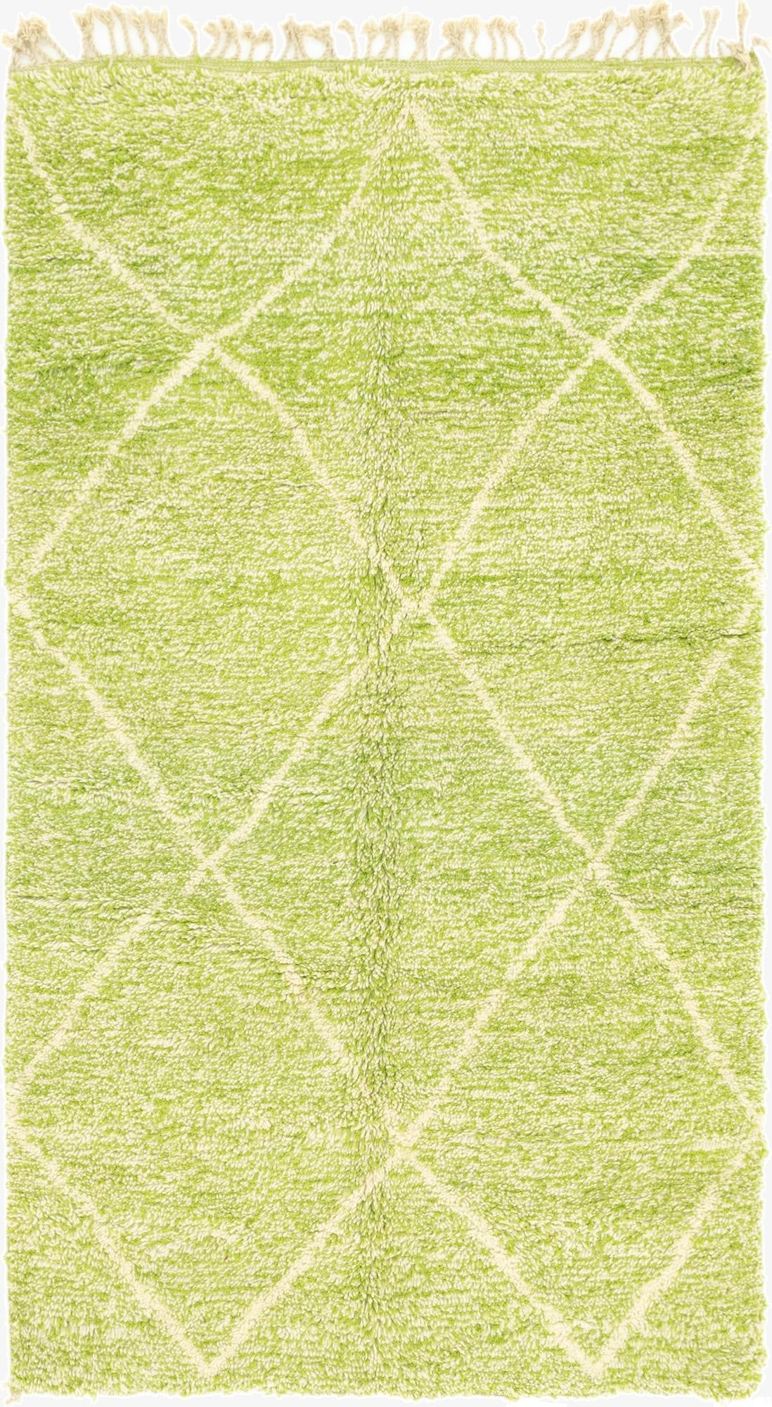 142cm x 245cm  Hand Knotted Moroccan Wool Alfombra