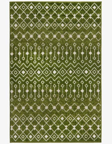 4' x 6' Moroccan Trellis Rug