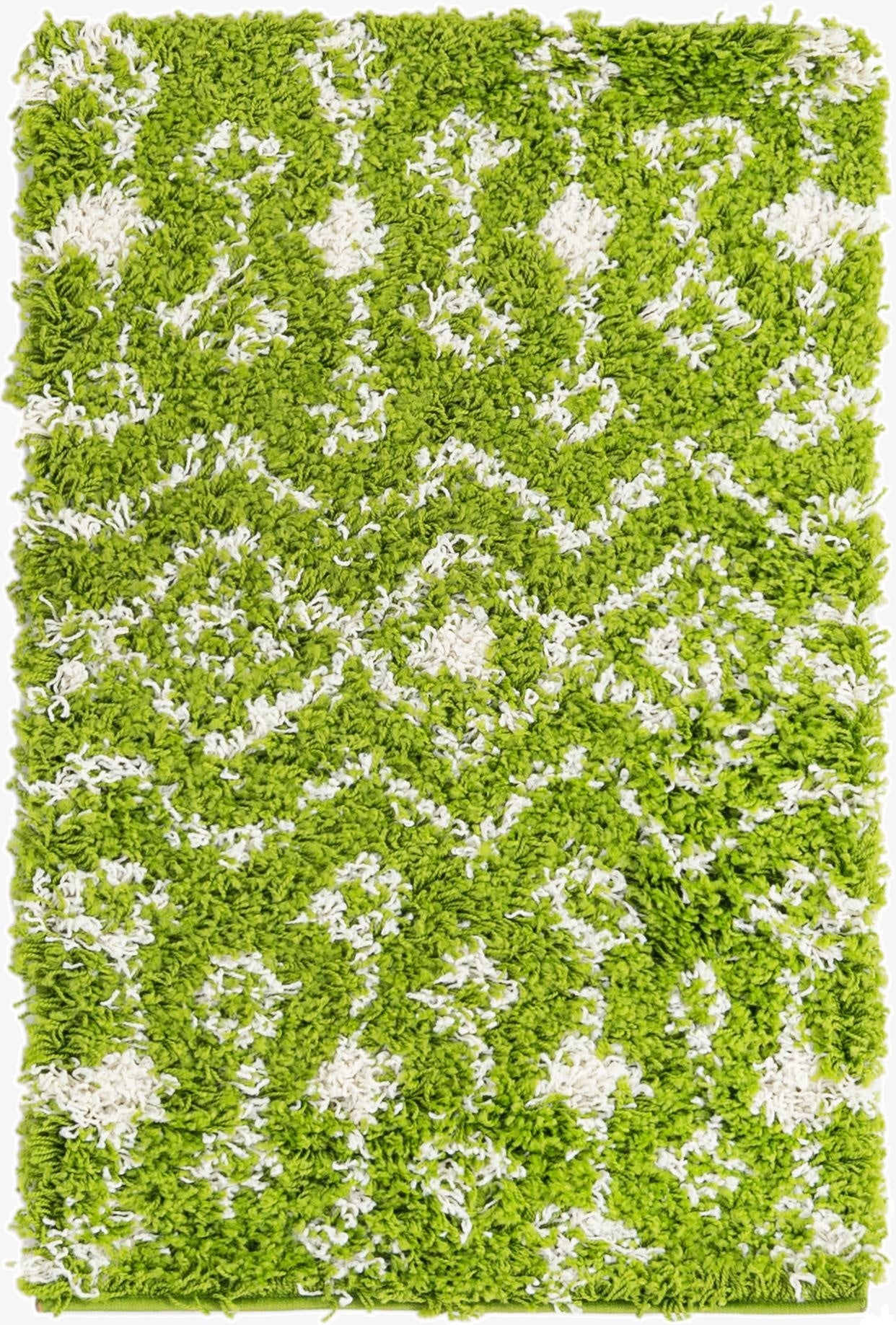 2' x 3' Moroccan Trellis Shag Rug