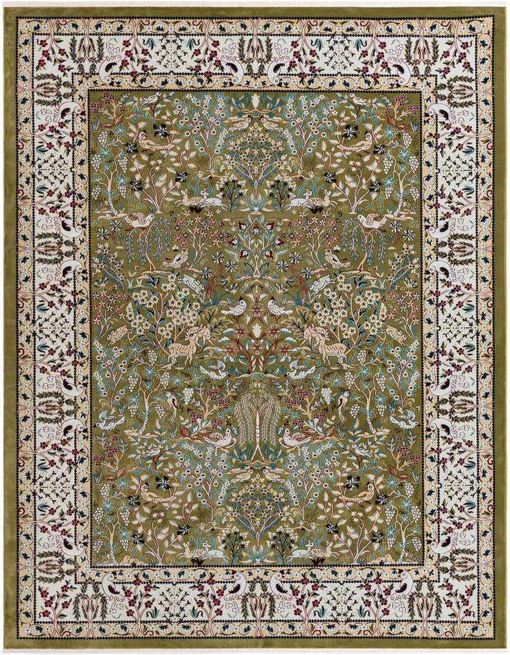 Detail image of 10' x 13' Nain Design Rug