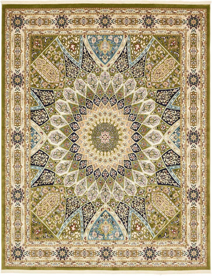 Detailansicht von 240cm x 305cm Nain Design Teppich