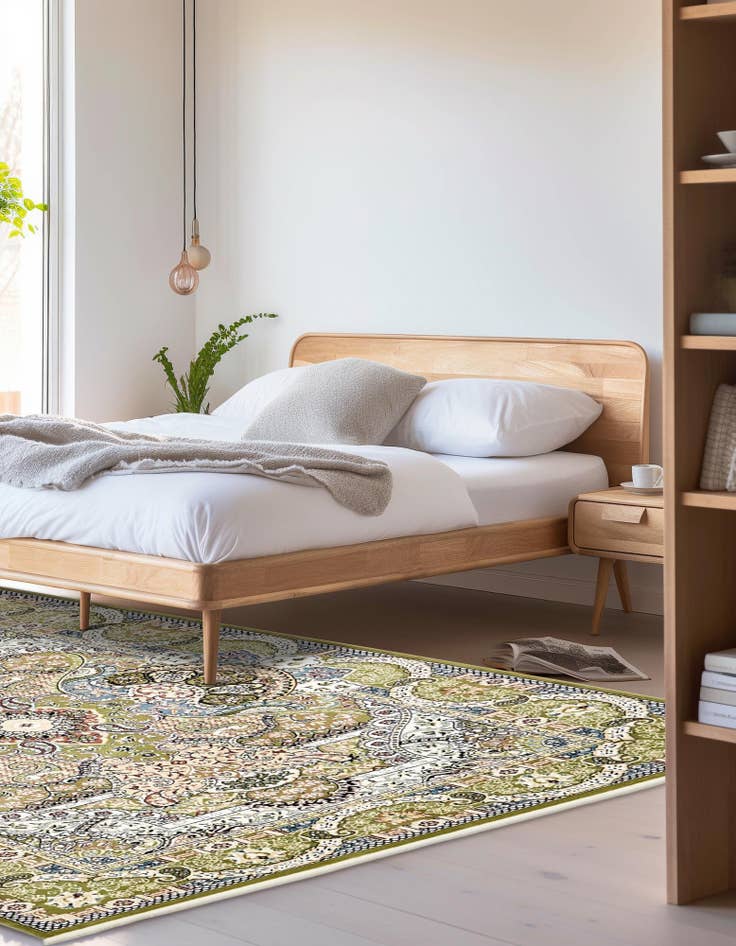 Detail image of 10' x 13' Nain Design Rug