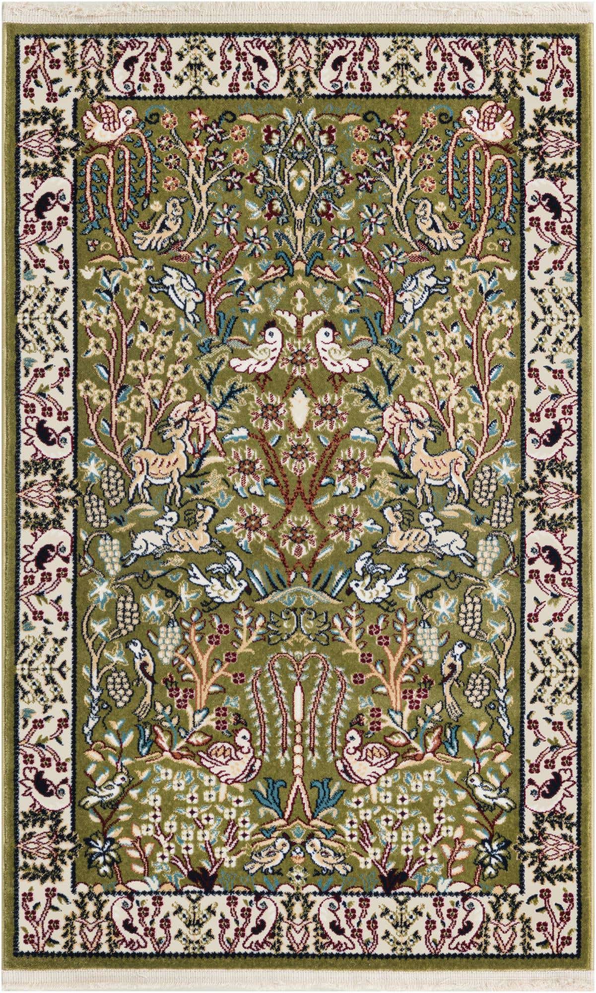 2' 7 x 4' Nain Design Rug
