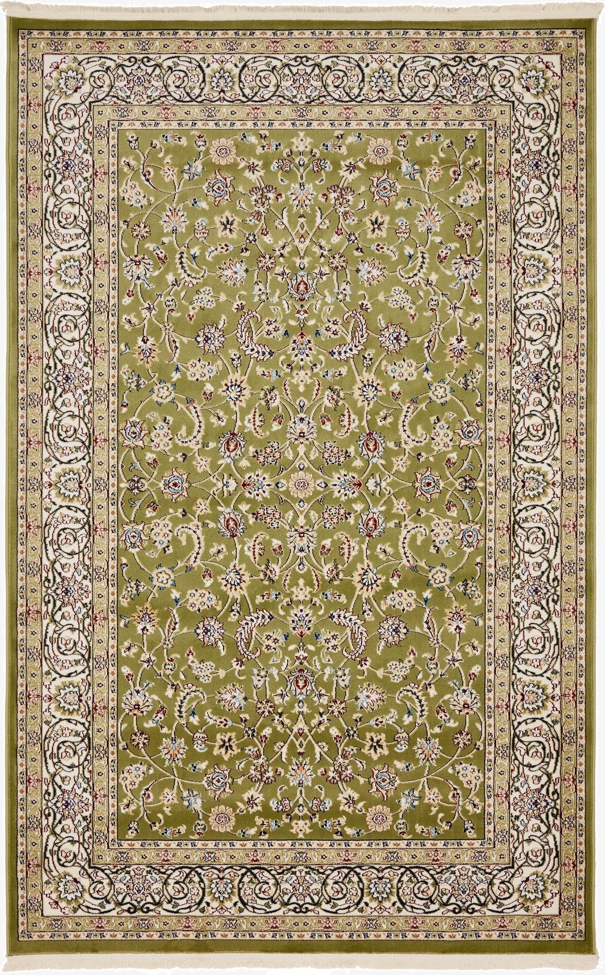5' x 8' Nain Design Rug