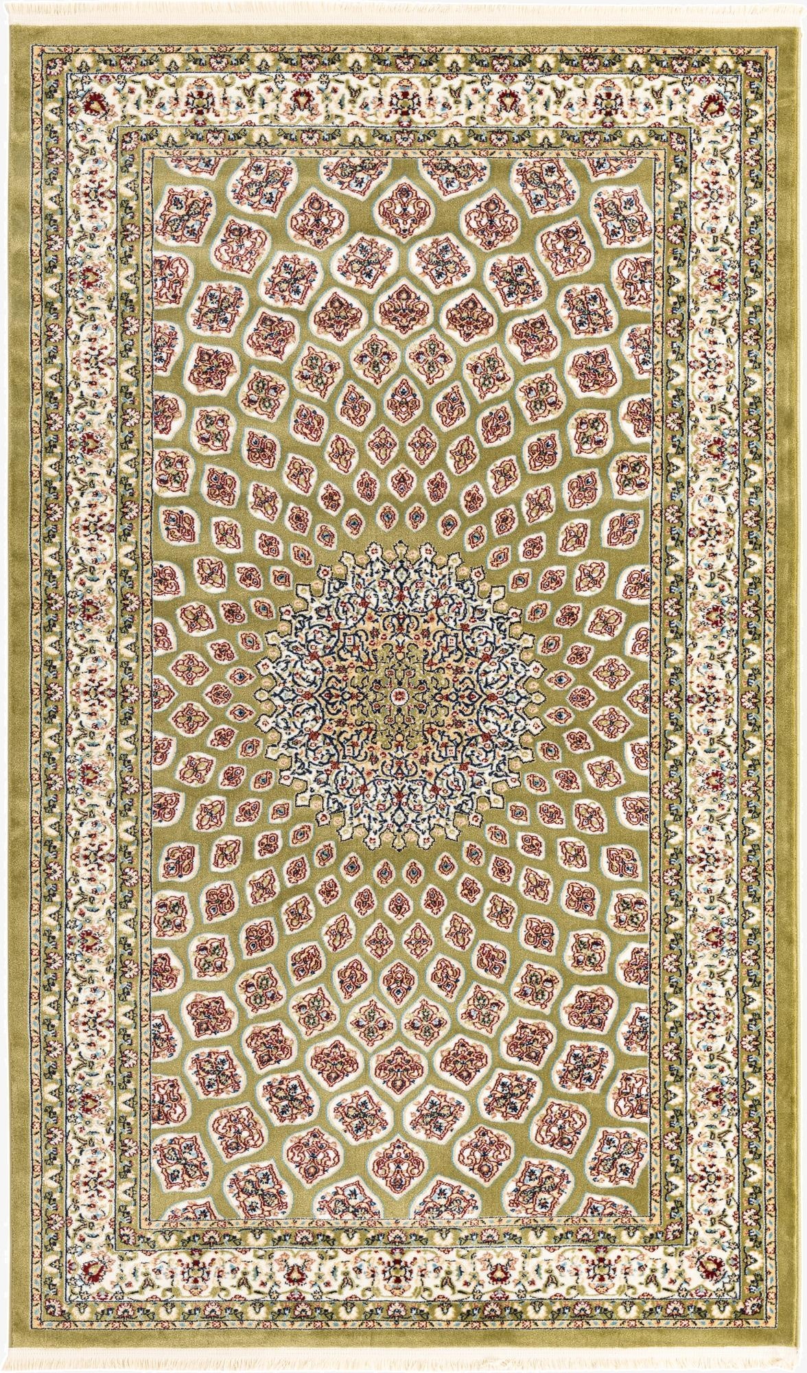 5' x 8' Nain Design Rug