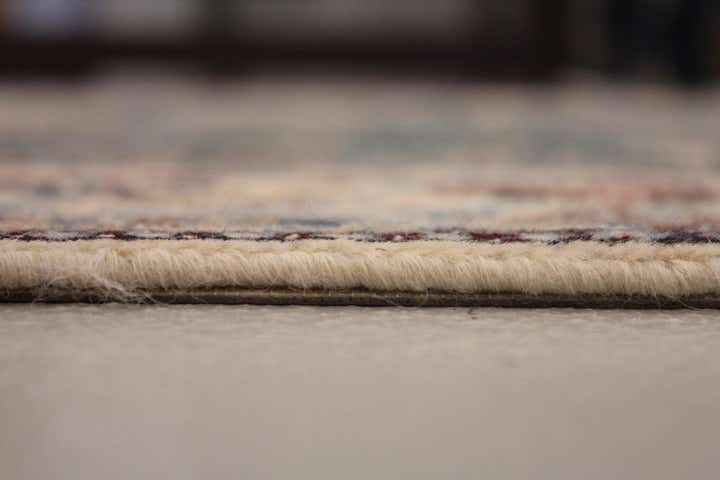 6' 6 x 7' 9 Hand Knotted Nain Persian Rug