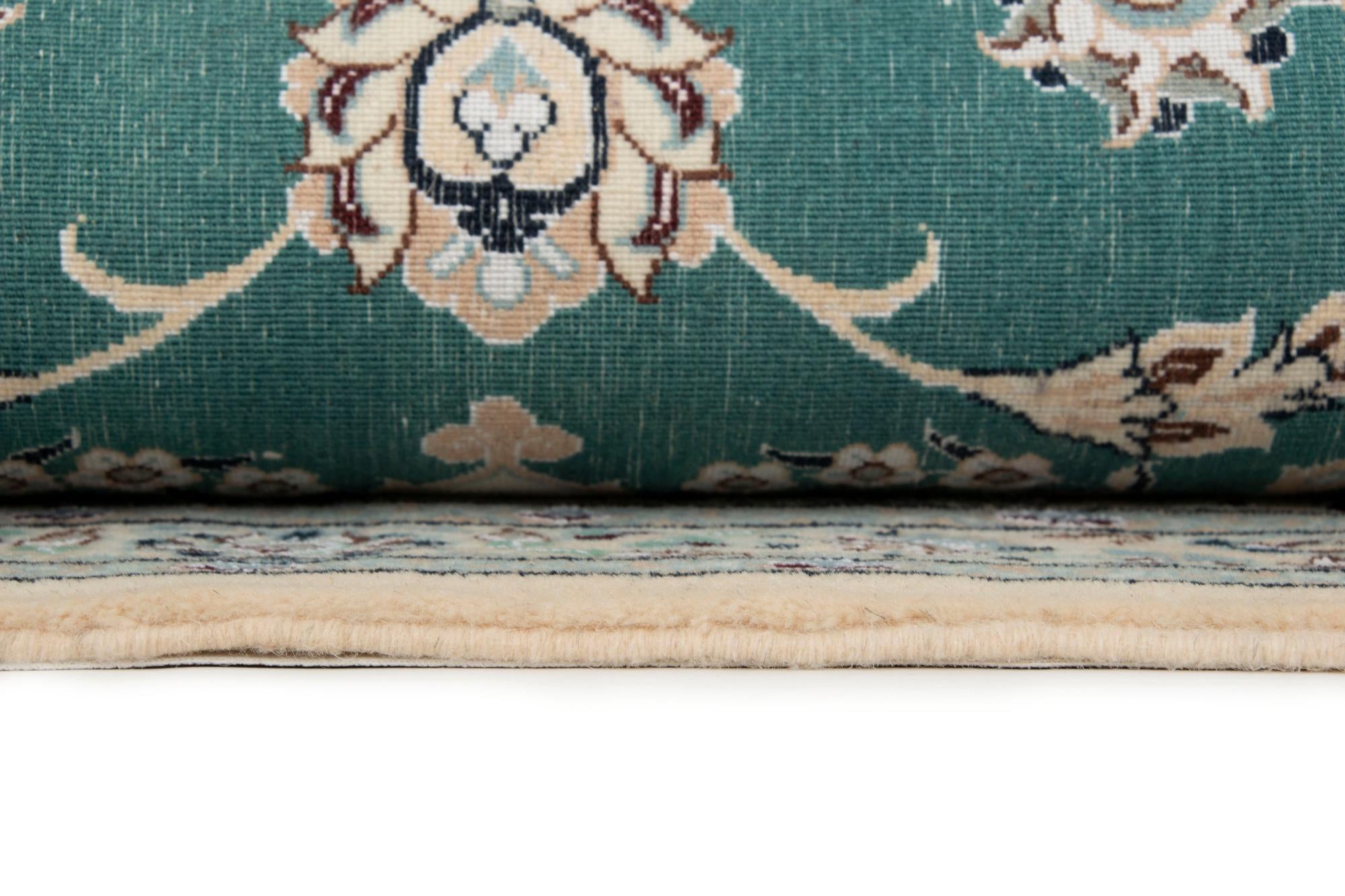 7' 1 x 10' 4 Hand Knotted Nain Persian Rug