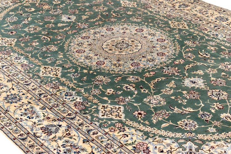 Detail image of 6' 8 x 10' 2 Nain Rug