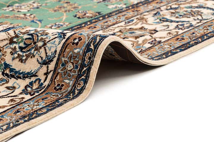 6' 7 x 9' 10 Hand Knotted Nain Rug
