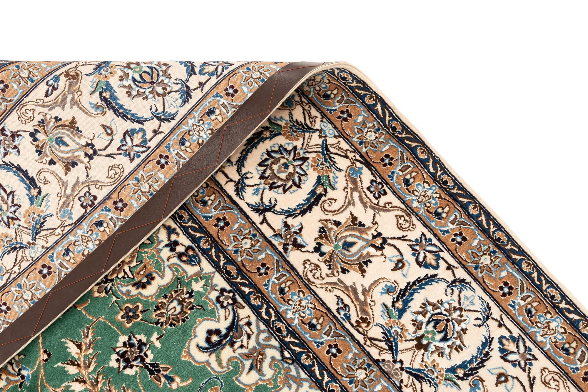 6' 7 x 9' 10 Hand Knotted Nain Rug
