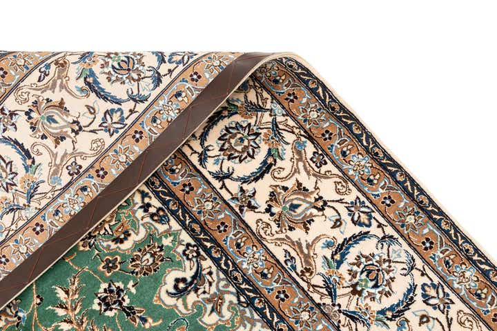6' 7 x 9' 10 Hand Knotted Nain Rug