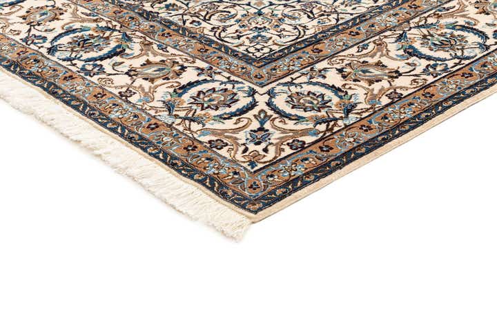 6' 7 x 9' 10 Hand Knotted Nain Rug