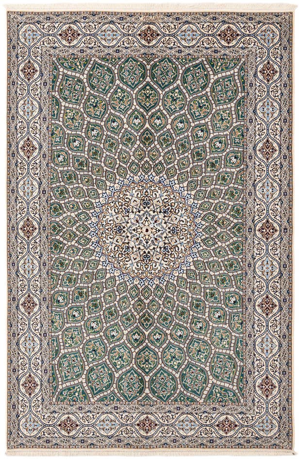 Detail image of 5' 1 x 7' 9 Nain Rug