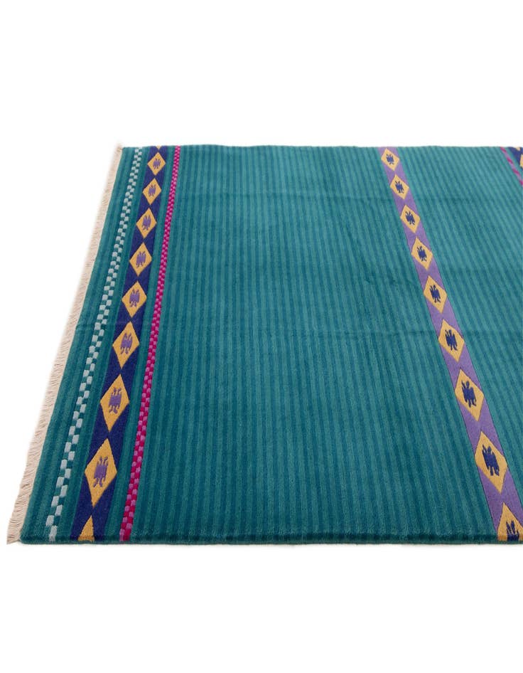 Detail image of 5' 9 x 7' 10 Hand Knotted Nepal Wool Rug