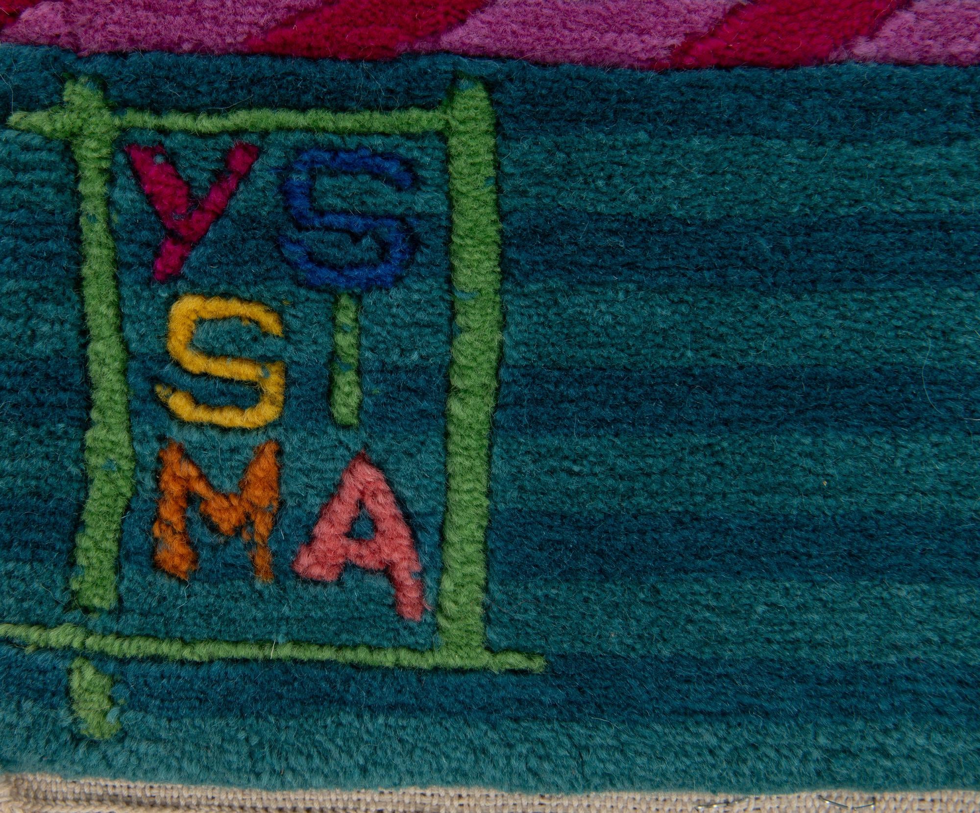 5' 9 x 7' 10 Hand Knotted Nepal Wool Rug