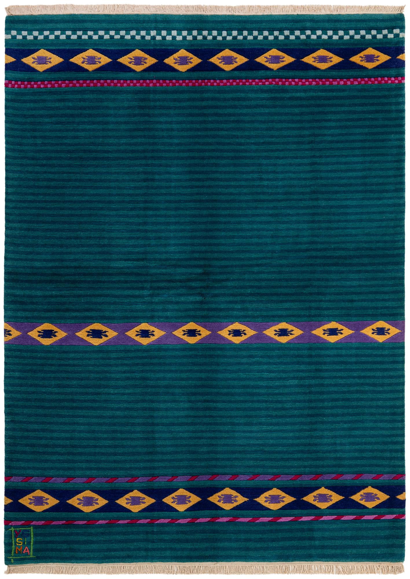 5' 9 x 7' 10 Hand Knotted Nepal Wool Rug
